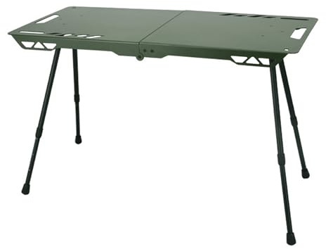 Générique Table De Camping | Meuble Pliant en d'Aluminium,Table de Pique-Nique Légère pour Repas | pour Randonnée Barbecue Plage Road Trip Jardin Terrasse Cuisine Intérieur Extérieur