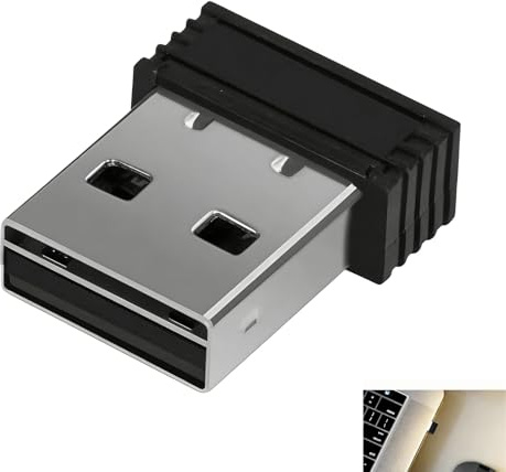 USB Mouse Jiggler, Mouse Wiggler Undetectable Mover Device USB Keeps Computer Laptop Awake Simulates Cursor Movement Prevents Sleep Mode Plug and Play No Software for Windows Mac Linux