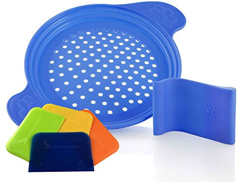 Muxel Rallador con Especial Spätzle (Libro para Larga y Corta Spätzle y 4 Tarjetas de Masa