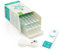 LENZERA Kombilösung Reisegröße 15 x 10ml Monodosis Ampullen + Behälter, 150 ml ideales Reiseset, Reinigungsmittel mit Etui zur Aufbewahrung, Handgepäck Flugzeug konform, All in One