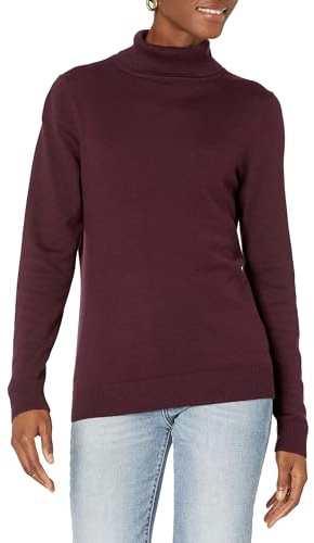 Amazon Essentials Maglione Leggero a Maniche Lunghe, vestibilità Classica Donna