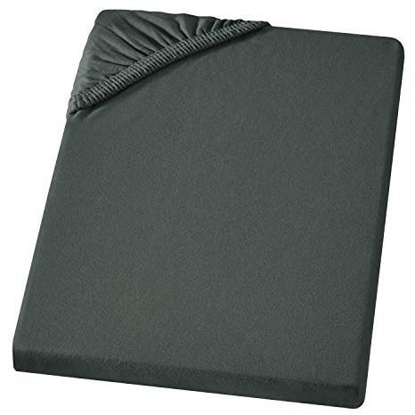 Carpe Sonno Elastisches Jersey Spannbettlaken 180x200cm Baumwolle bis 200x200cm [Made in EU] Absolut Bügelfrei - 15 cm bis 25 cm Steghöhe | Bettlaken 180x200 | Spannbettlaken 200x200 Baumwolle