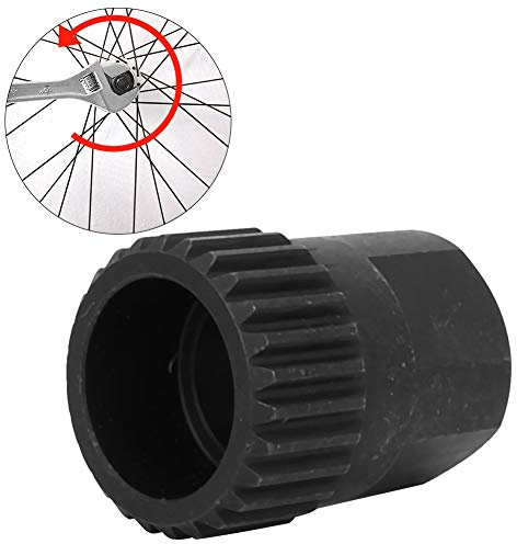 Keenso Freilauf-Werkzeug, Fahrrad-Reparatur, Hinterradnabe Entfernung, Kassetten-Mutter Sicherungsring, Rennrad Kompatibel, Einfache Montage