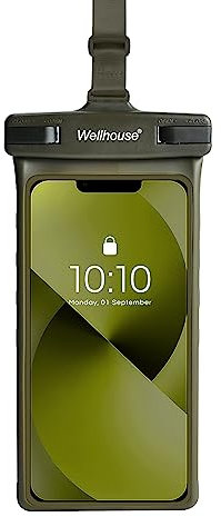 Universelle wasserdichte Handytasche mit Umhängeband, IP8X, Tauchen, Outdoor, Strand, schwimmfähig, unter Wasser, 17.8 cm, schöne Handyhülle, Trockentasche, 3D, nahtlos, HD-TPU, Touch, für