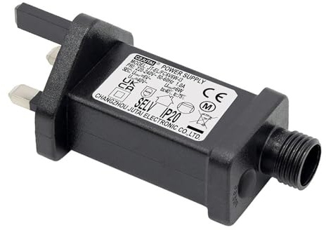 6V 6W LED Transformer String Lights Indoor-Outdoor Power Adapter for CZJUTAI JT-EL/FC6V6W-IP20 Christmas Lighting, Illuminate Your Holidays! (Threaded-Multifunction)
