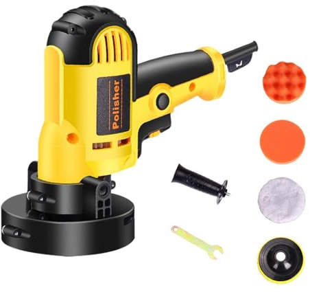 Lucidatrice a per auto, lucidatrice rotativa, lucidatrice per auto | per il trattamento 'auto | Smerigliatrice portatile per ceratura, lucidatura di piastrelle, levigatura barche