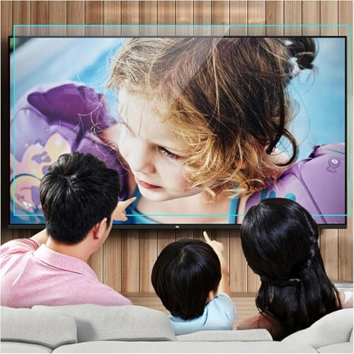 AYCDL Anti-Blue Light/Blocking UV TV Screen Protector Film - Damage Protection Panel for 32-75inch LCD, LED, 4K OLED & QLED HDTV and Curved Displays/A / 46 Inches 101,A-40 Inches 886x498 mm
