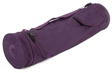 Bodhi Yogatasche ASANA Bag | Spritzwasserfeste Sporttasche | Außentaschen für extra Platz | Polyestertasche für Yogamatten & Zubehör | Yogamattentasche passend für Matten in verschiedenen Breiten