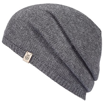 Roeckl Damen Essentials Basic Beanie Mütze, Schal & Handschuh-Set, Grau (Anthracite 090), One Size