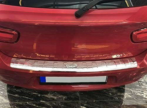 phil trade Car Door Sill Protector Strips, Loading Sill Protector made of Stainless Steel with Folded Edges