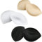 VicSec 3 Pair Removable Bra Pads Inserts, Removable Breathable Push Up Breast Chest Enhancer Bra Foam Sponge Pads for Yoga Sport Bra, Swimwear, Bikini, Evening Gowns, Wedding Dresses