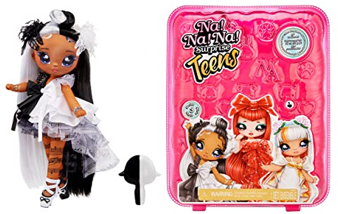 Na! Na! Na! Surprise Teens Puppen Serie 3 - ODETTE LAKEWOOD - 28 cm große Modepuppe mit weichem Körper zum Posen - Outfit & Accessoires von Schwänen inspiriert - Tolles Geschenk für Kinder ab 5 Jahren