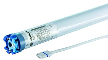 BECKER Rollladen- und Sonnenschutzantrieb mit elektronischer Endabschaltung für Wickelwellen ab Ø 50 mm (8Nm (R8-17-E01))