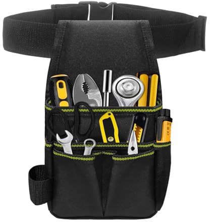 Sac banane de jardinage - Ceinture à outils réglable pour électricien