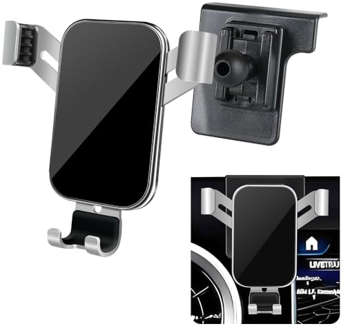 LUNQIN Car Phone Holder for Mercedes Benz Sprinter eSprinter 2019 2020 2022 2023 2024 2025 Auto Interior Accessories Best Cell Phones Mount Cellphone Mobile Cradle Charging Navigation Screen Stand