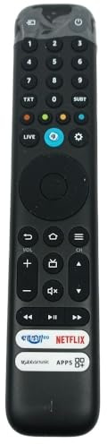 XINFUTE RC833 CUB1 pour télécommande TCL 4K Smart Voice TV 43PF650