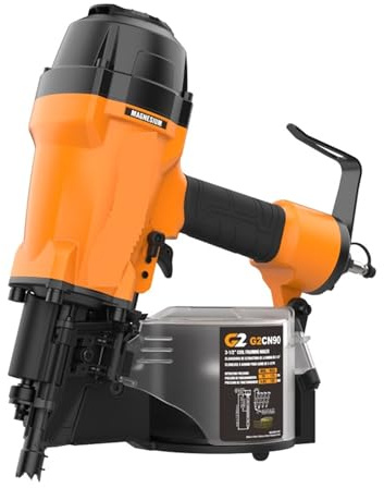 Nagelpistol, Pneumatische Holzpaletten-Dachdecker-Nagelpistole, 3 1/2 Zoll Luftspulen-Rahmungsnagler