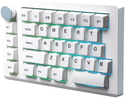 Geavonyg Clavier De Jeu Réactif avec Actionnement en 1 Ms Et Clavier De Jeu Ergonomique À Une Seule Main
