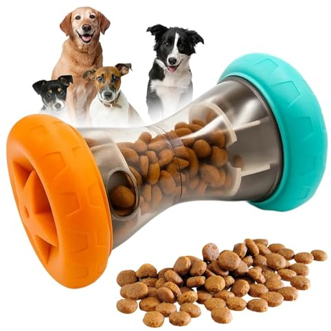 TioRacY Hundespielzeug Intelligenz Futterball Hund, Intelligenzspielzeug Für Hunde Interaktives Hundespielzeug Futterball Hund, Interaktives Hundespielzeug Für Geistige Anregung