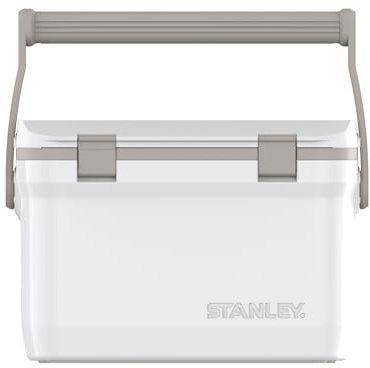 Stanley 1913 Adventure Nevera Portátil Outdoor 15.1L - Frost | Hielo Hasta 36 Horas - Caja Térmica - Sin BPA - Nevera de Cofre con Sistema de Cuerda Ajustable - Antigoteo