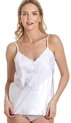 undercover underkläder dam satin kamisole kami & franska knickers storlek 10-26