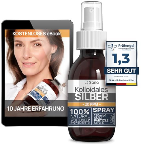 Spray Argent Colloïdal 20 PPM ● Solution bio disponible Haute Efficacité Certifiée ● Liquide 100% Naturel ● Pour Famille & Animaux ● Carbone neutre