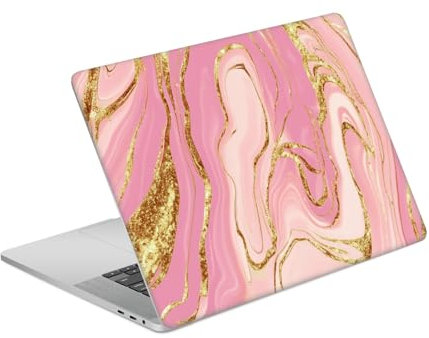 Head Case Designs Rosa Und Gold Marmor Vinyl Haut Aufkleber Abziehbild Abdeckung kompatibel mit MacBook Pro 16 A2141
