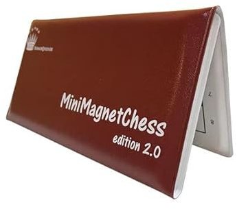 Miniajedrez magnético, Ideal para Aficionados y Clubes, Tablero de ajedrez y Piezas de ajedrez para niños y Adultos, Conjunto de ajedrez, Juego de Ajedrez