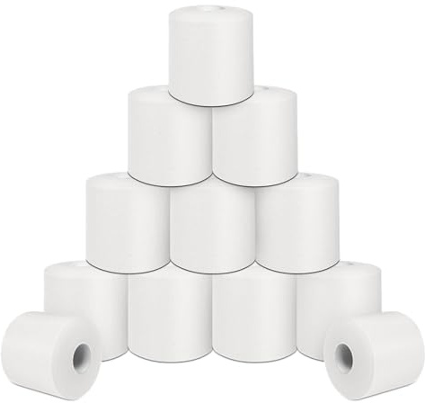 Pretape Vendaje de Espuma 7 cm x 27 metros | Pre Tape Venda Deportiva Underwrap (Blanco, 12 Rollos)