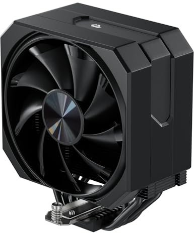 upHere gaming Ventilador CPU,4×Ф6mm Single Tower CPU Cooler,120MM PWM ventiladores pc,Sin Quitar el Ventilador para Instalarlo,Disipador CPU,para AM4 AM5/Intel 2011/2066,up1K4.