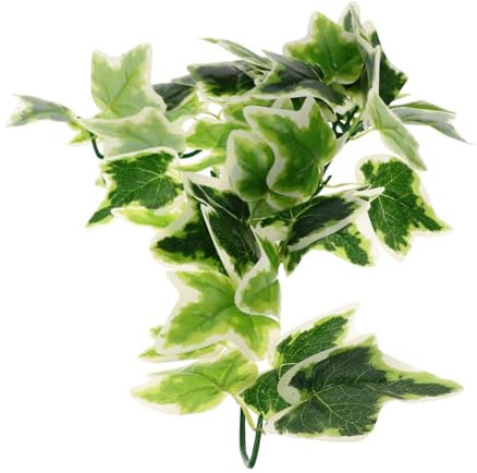 BELLIFFY Plante Suspendue Artificielle avec Ventouse pour Décoration De Terrarium Et Habitat De Reptiles Et Réalistes pour Aménagements Aquatiques Et Terrariums