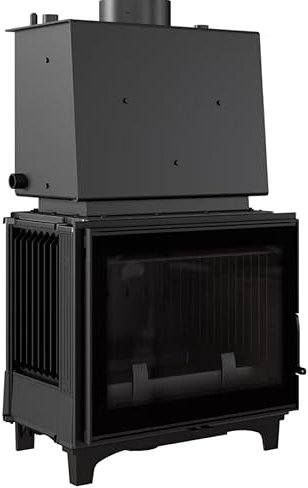 Bricosol Chimenea de agua de leña FRANEK 12 kW Ø 200