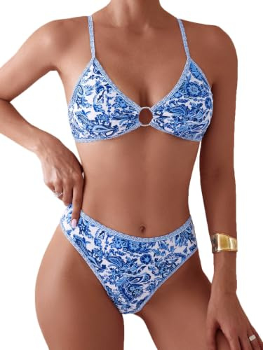 Fanuerg Damen Bikini Sets Bikini-Set