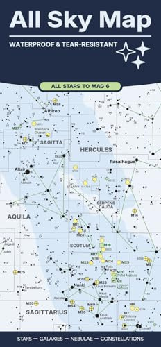 All Sky Map - Stars, Constellations, and Deep Sky Objects