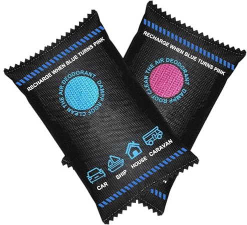 Ceeyoll, Deshumidificador Coche, Antihumedad, Silica Gel, A Prueba de Humedad, Reutilizable, Antihumedad Habitacion, Adecuado para Deshumidificación en Automóviles, Armarios, Almacenes