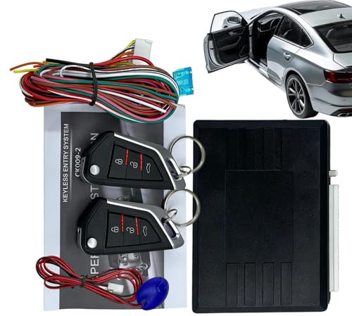 GkgWuxf Kit d'entrée sans clé - Dispositif de sécurité 24V pour véhicule,Système de Condamnation des Portes à Distance - pour Automobile SUV Camion Parking