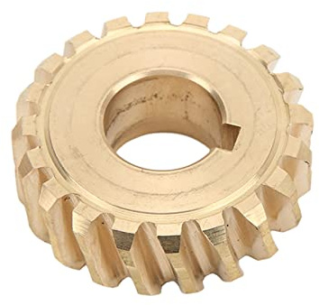 Clphendorine Engranaje de Tornillo sinfín de 20 Dientes 917-0528A, Repuesto para sopladoras de Nieve Troy-Bilt, Sears y de 40 a 42 Pulgadas; Engranaje metálico de transmisión con