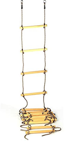 Gartenpirat Strickleiter für Kinder mit 16 Sprossen Länge 560 cm