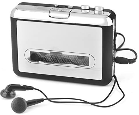 Cassette Player, USB assette-to-MP3 Converter Plug and Play Tape to MP3 Music Player with Headphones for Windows 2000 / XP/Vista/Win 7