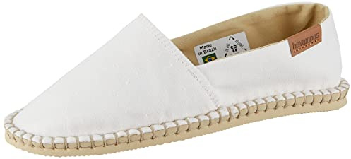 Havaianas Origine IV, Espadrille Unisex - Adulto, Bianco, 35 EU
