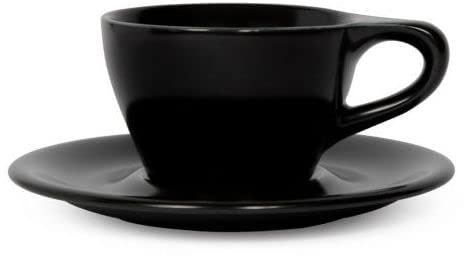 notNeutral Lino Porcelain Cup & Saucer Double Cappuccino 6 oz (6 oz, 1)