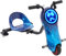 Charocean Kinder Drift Scooter 360 Grad, Drift Trike Elektro Driftscooter E Scooter Kinder Drift Cart, LED-Beleuchtung 3 Geschwindigkeitsstufen 180Watt Motor, 50 Kg Max. Zuladung (Sternenhimmel Blau)