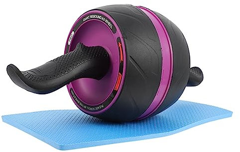 Milisten 1stück Praktisches Ab Roller Fitnessgerät Für Bauchmuskeltraining Automatische Rückprall-funktion Geeignet Für Männer Und Frauen Für Anfänger Und Fortgeschrittene