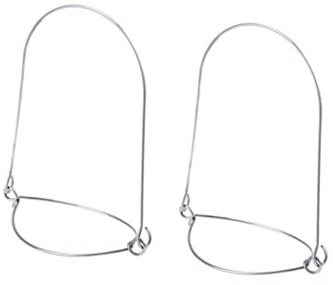 Gatuida 12pcs Stainless Steel Wire Handles Hangers Mason Jar Hooks for Jars Decorative Hooks for