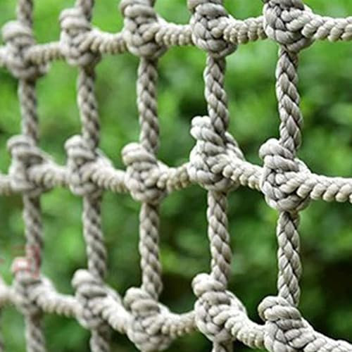 Generisch Kletternetz Für Erwachsene, Kletterseilleiternetz Für Draußen, Spielplatznetz Für Den Hinterhof, Balkongeländerschutz, Hindernisparcours-Training(Size:3 * 4m(10 * 13ft))