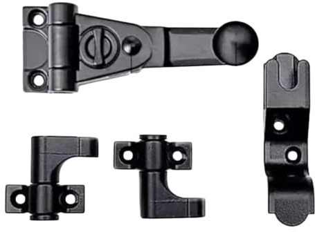 Kit Base UNICA AGB per Spagnoletta a 1 o 2 Ante | Sistema di Chiusura per Infissi in Legno o Alluminio | Mod. 993| AERREGI (Base Ridotta 2 Ante)