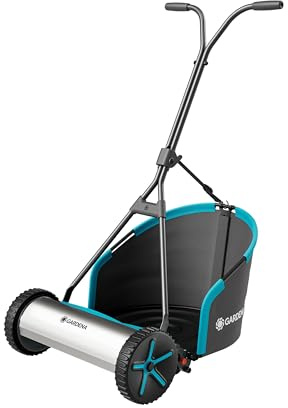Gardena Spindelmäher Plus 400 Cylinder Lawnmowers: Englischer Rasen, 40 cm Schnittbreite, Kabellos, Mit Grasfangkorb, Für Rasenflächen bis zu 250 m² (11765-20)