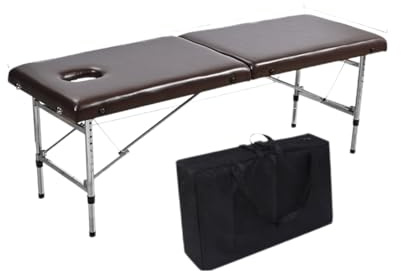 Lightweight Tattoo Bed,Professional Two-Section Folding Massage Bed,Suitable for Eyelash Extensions Makeup and Salon Use(Color 3)