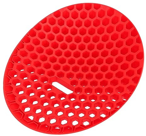 UTYDPLKHG Inserto per secchio di lavaggio auto rosso, inserto multifunzionale a trappola per sabbia e detriti per la separazione dei sedimenti, robusto filtro a griglia con protezione contro