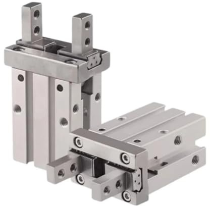 1 stücke HFTZ10 HFTZ16 HFTZ20 HFTZ25 HFSZ6 10 16 20 25 32 40 HFZ Volle Serie Greifer Zylinder HFZ10N HFZ10B HFZ10F pneumatische Greifer(HFZ-B,Bore 16mm)